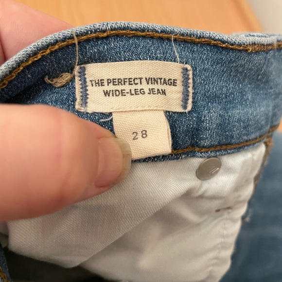 Madewell Perfect Vintage Wide Leg Jean - Picture 3 of 4